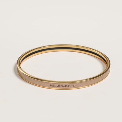 Sellier bangle - Black | Hermès USA